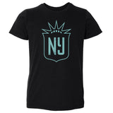 Toddler NJ/NY Gotham FC Black Vintage Primary Logo Tee
