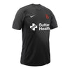 Youth Nike 2024 Bay FC Away Replica Jersey - Right Side View