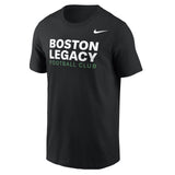 Unisex Boston Legacy FC Nike Black Tee
