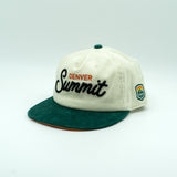 Unisex Denver Summit Cream Cord Script Hat