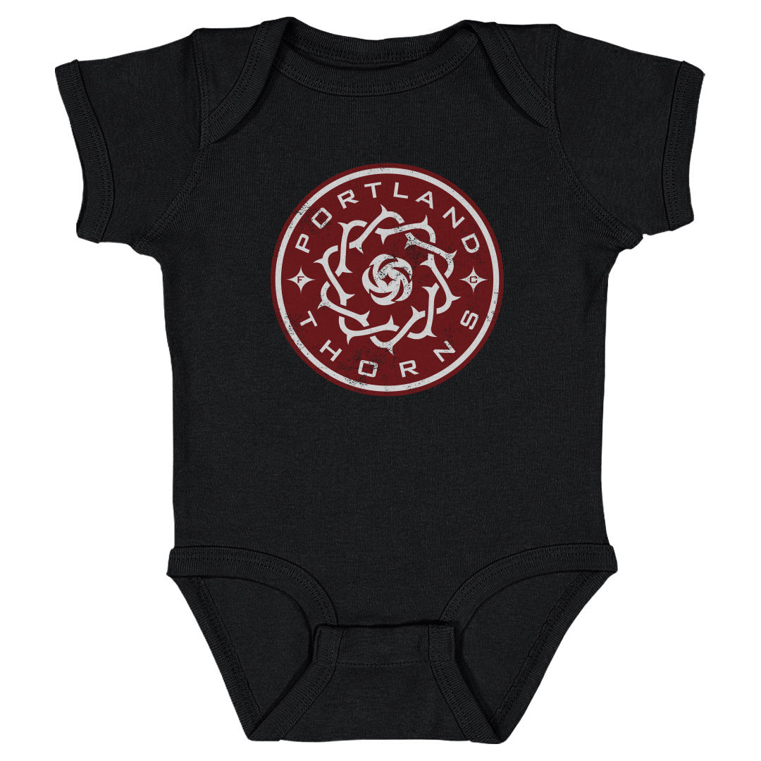 Infant Portland Thorns Vintage Primary Logo Onesie