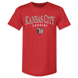 Unisex KC Current Arched Wordmark Slim-Fit Tee