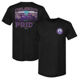 Unisex Orlando Pride Black Hometown Slim-Fit Tee