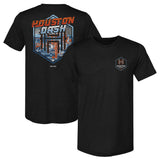 Unisex Houston Dash Black Hometown Slim-Fit Tee