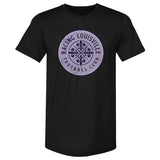 Unisex Racing Louisville Black Vintage Primary Logo Slim-Fit Tee