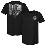 Unisex Washington Spirit Black Hometown Slim-Fit Tee