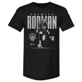Unisex Washington Spirit Black Trinity Rodman Bitmap Slim-Fit Tee