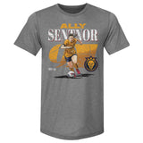 Unisex Utah Royals Ally Sentnor Cracked Number Slim-Fit Tee