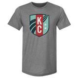 Unisex KC Current Vintage Primary Logo Slim-Fit Tee