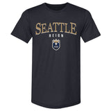 Unisex Seattle Reign FC Arched Wordmark Slim-Fit Tee
