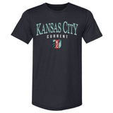 Unisex KC Current Arched Wordmark Slim-Fit Tee