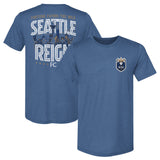 Unisex Seattle Reign FC Blue Hometown Slim-Fit Tee
