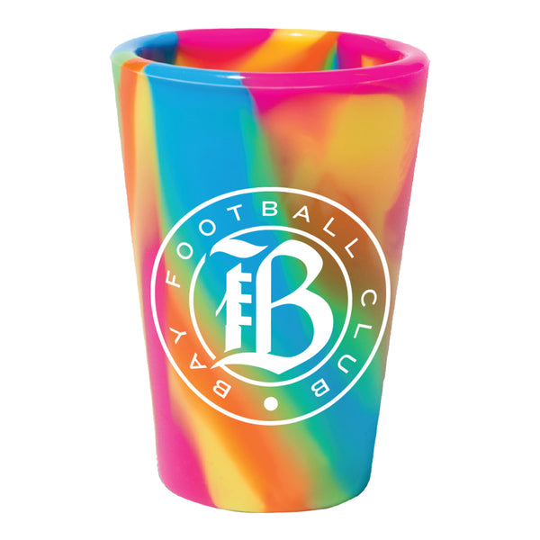 WinCraft Bay FC Hippie Silicone Shot Glass - Front View
