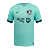 Unisex Kansas City Current Nike Teal Town Secondary Replica Jersey