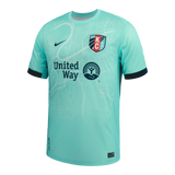 Unisex Kansas City Current Nike Teal Town Secondary Replica Jersey