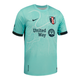 Unisex Kansas City Current Nike Teal Town Secondary Replica Jersey