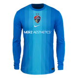 Unisex NC Courage Nike Blue 2025 Replica Goalkeeper Jersey