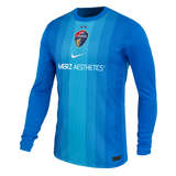 Unisex NC Courage Nike Blue 2025 Replica Goalkeeper Jersey