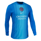 Unisex Orlando Pride Nike Blue 2025 Replica Goalkeeper Jersey