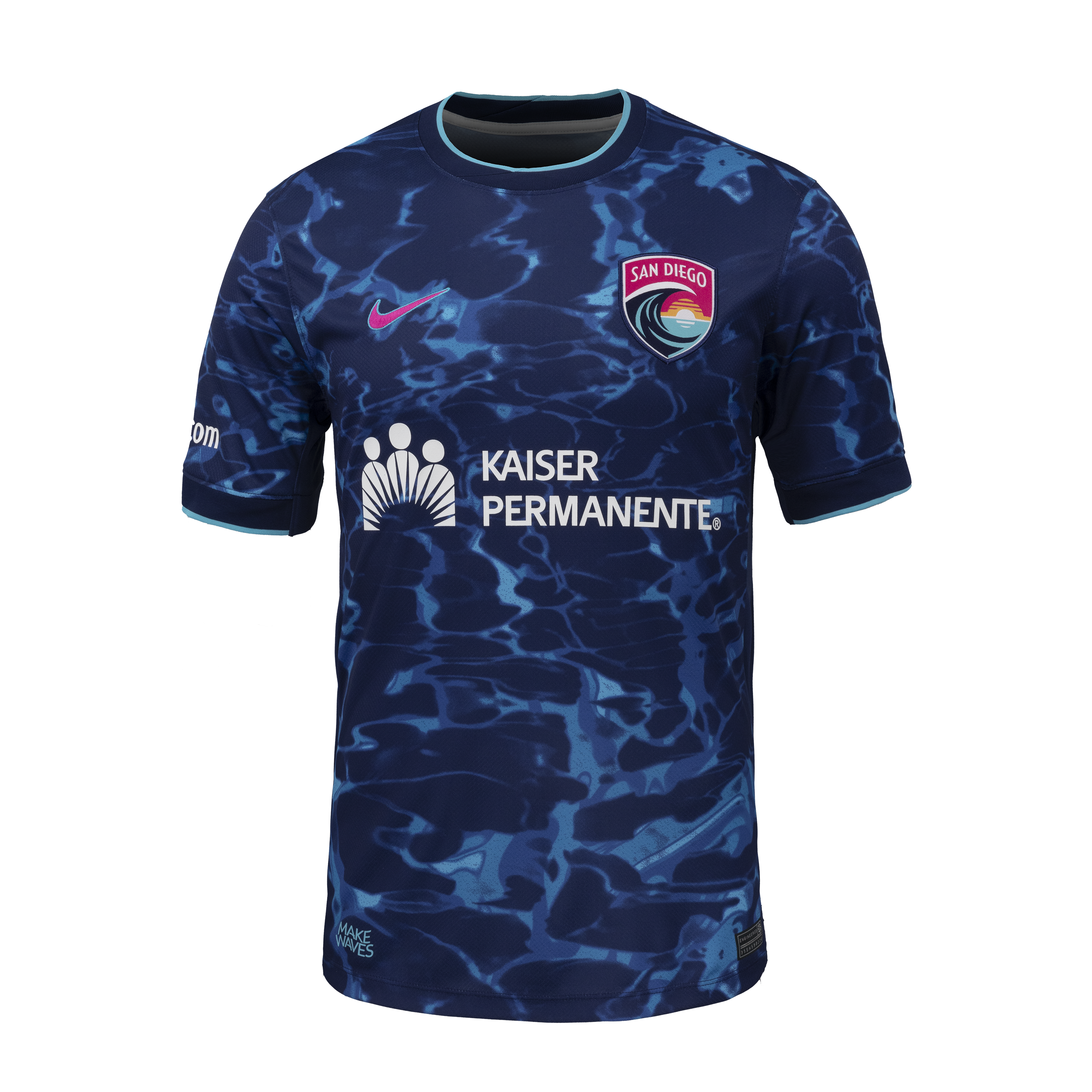 Unisex San Diego Wave Nike Blue Altamar Secondary Replica Unisex San Diego Wave Nike Blue Altamar Secondary Replica