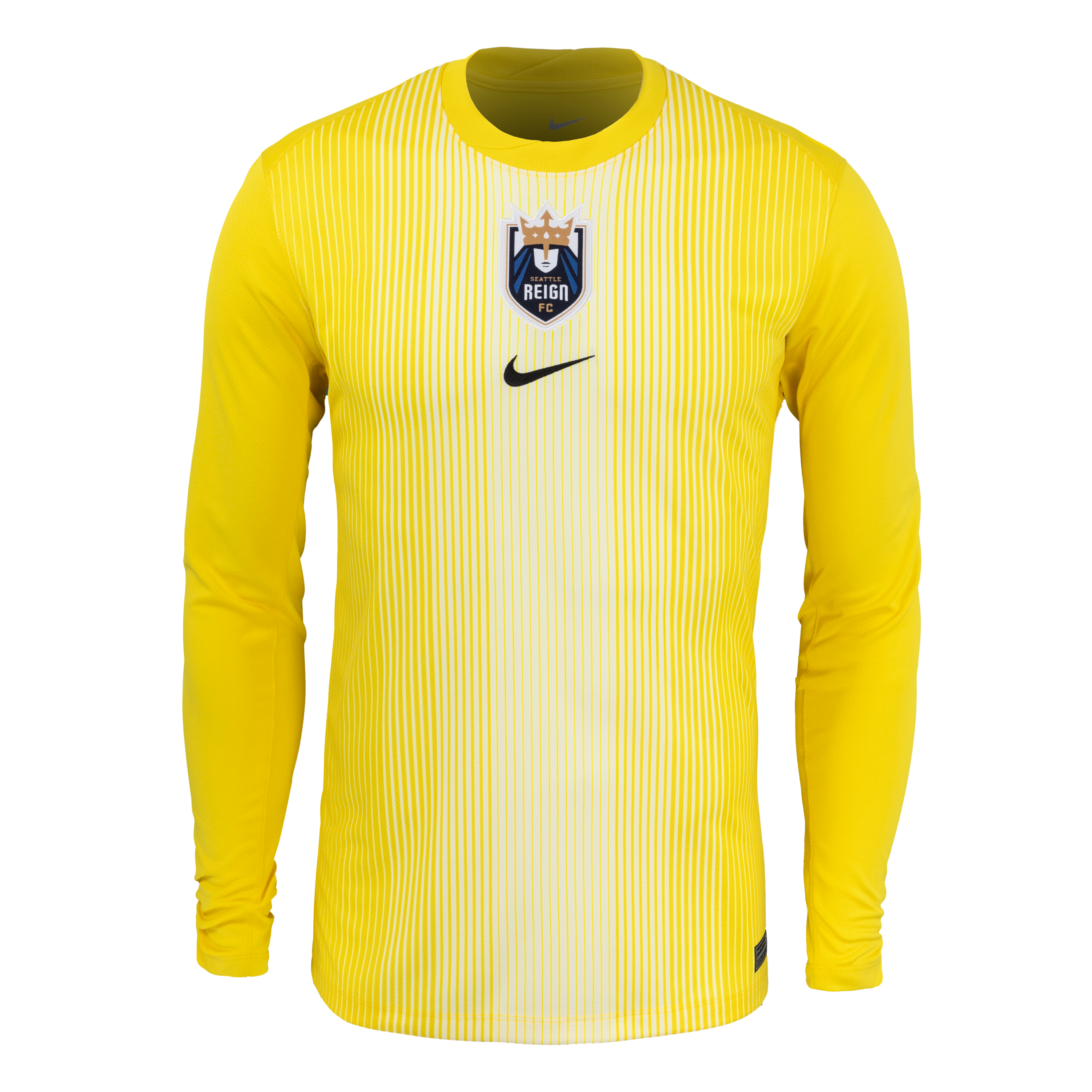 Unisex Seattle Reign FC Nike Yellow 2025 Replica Goalkeeper Jersey