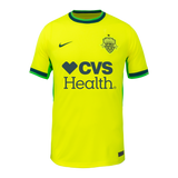 Unisex Washington Spirit Nike Yellow Secondary Replica Jersey