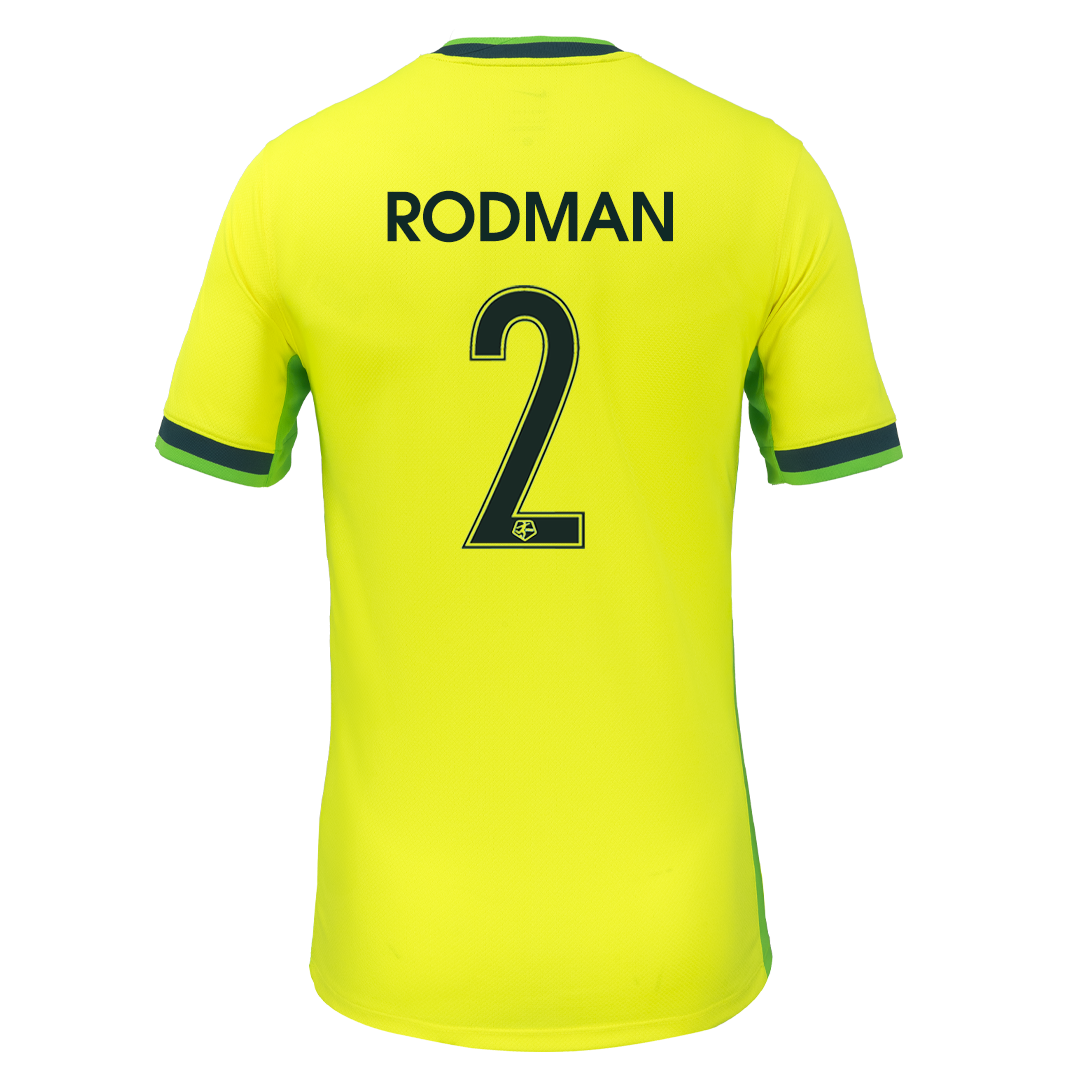 Unisex Washington Spirit Nike Yellow Secondary Replica Trinity