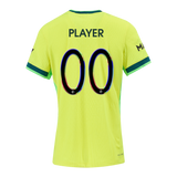 Women's Washington Spirit NWSL Yellow Shockwave Secondary Authentic Jersey