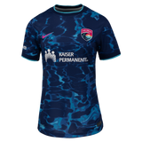 Women's San Diego Wave Nike Blue Altamar Secondary Replica Jersey