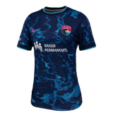 Women's San Diego Wave Nike Blue Altamar Secondary Replica Jersey