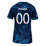Women's San Diego Wave Nike Blue Altamar Secondary Replica Jersey