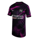 Youth Houston Dash Nike Purple Cosmic Storm 2025 Secondary Replica Jersey