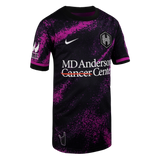 Youth Houston Dash Nike Purple Cosmic Storm 2025 Secondary Replica Jersey