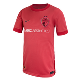 Youth North Carolina Courage Nike Pink Believe Secondary Replica Jersey