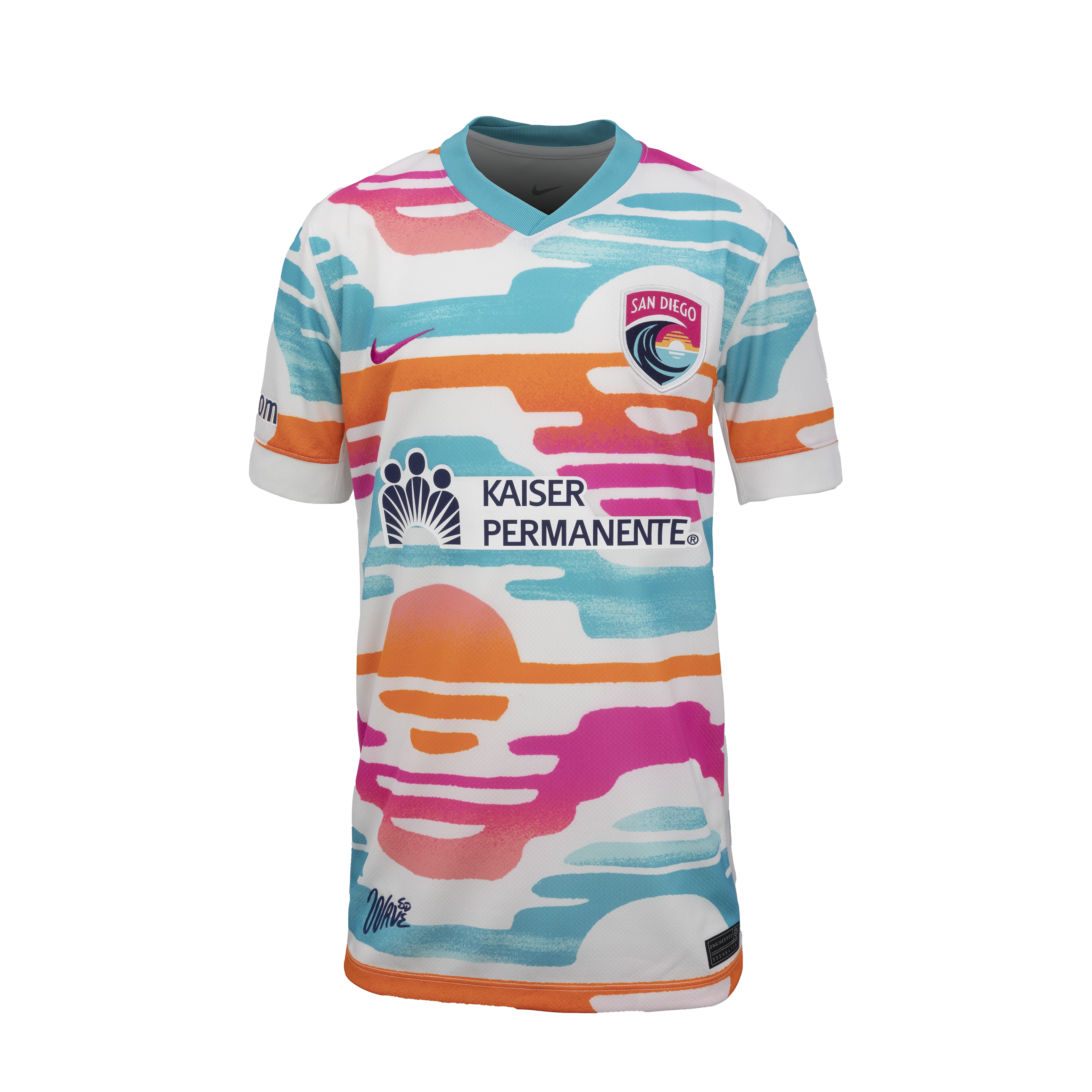 Youth San Diego Wave Nike White 2024 Primary Replica Jersey – NWSL Youth San Diego Wave Nike White 2024 Primary Replica Jersey – NWSL