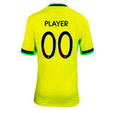Youth Washington Spirit Nike Yellow Secondary Replica Jersey