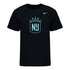 NJ/NY Gotham Nike Logo Tee - Front View