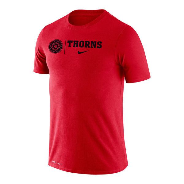 Men's Nike Portland Thorns Combo Red Tee - Front View