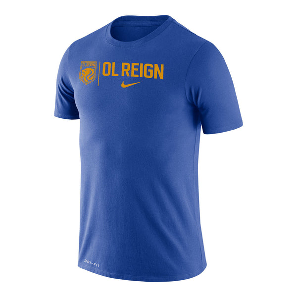 Men's Nike OL Reign Combo Royal Tee - Front View