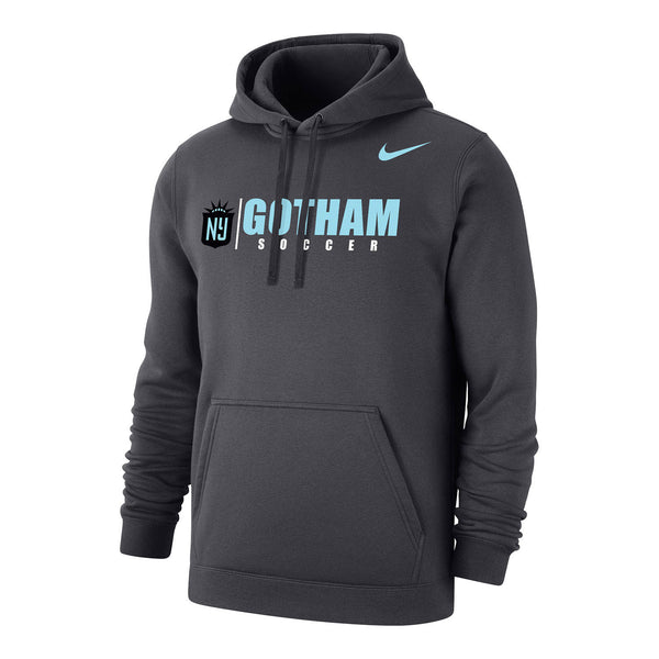 Men's Nike Gotham FC Combo Grey Hoodie - Front View