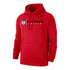 Men's Nike Red Stars Combo Red Hoodie - Front View