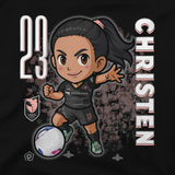 Unisex Angel City FC Christen Press Chibi Tee