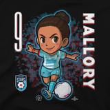 Unisex Chicago Stars Mallory Swanson Chibi Tee