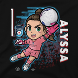 Youth Chicago Stars Alyssa Naeher Chibi Tee