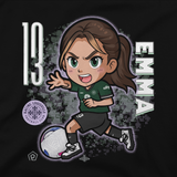 Youth Racing Louisville Emma Sears Chibi Tee