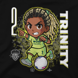 Unisex Washington Spirit Trinity Rodman Chibi Tee