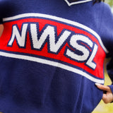 Unisex NWSL V-Neck Knit Sweater