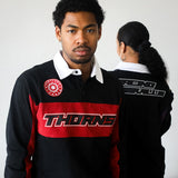 Unisex Portland Thorns FC Oversized Long Sleeve Rugby Sweater