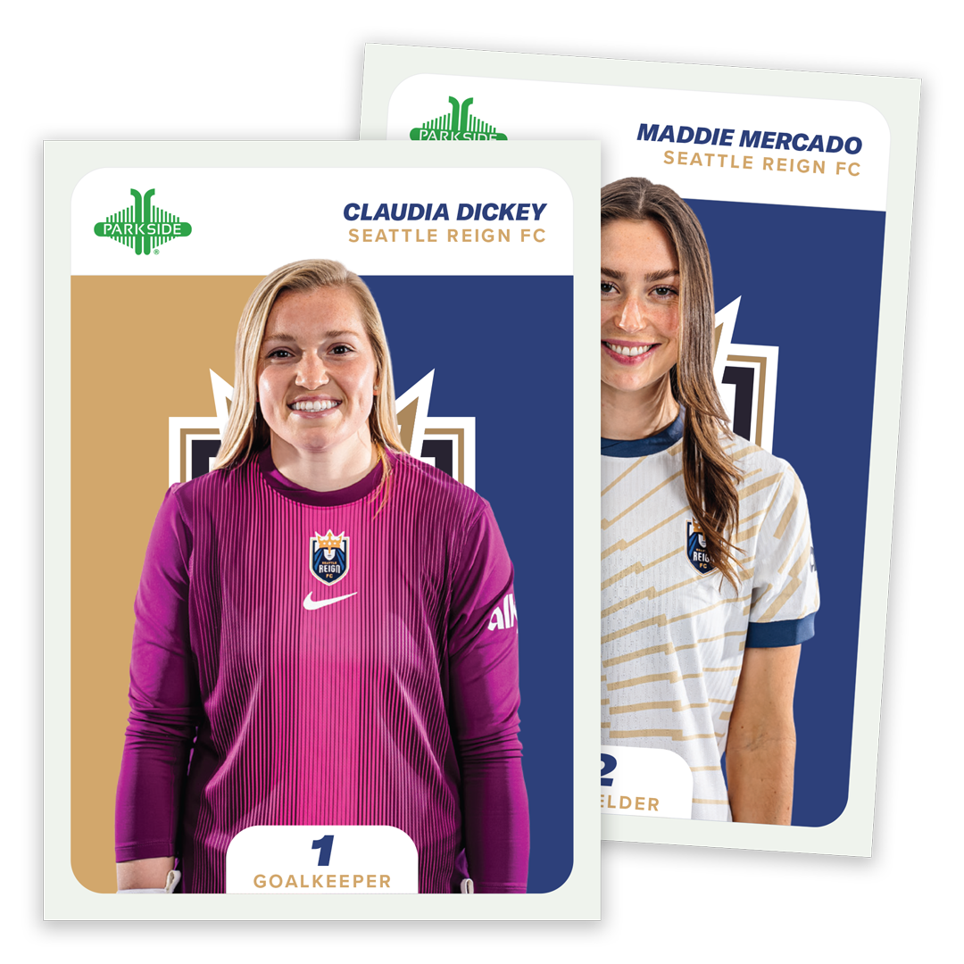 2025 Seattle Reign FC Trading Card Set