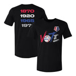 Unisex NWSL 2024 Vote Black Tee - Front & Back View